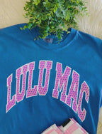 Women’s Blue Polka Dot LuLu Mac Tee