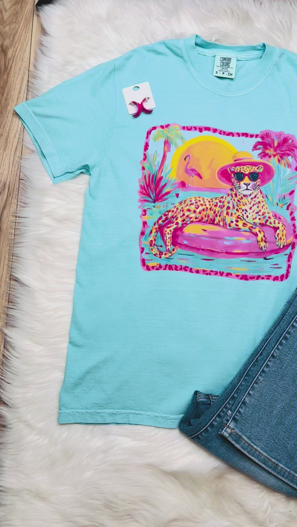 Women’s Summer Leopard Tee