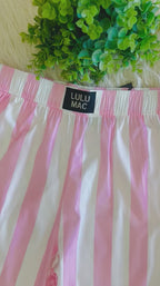 Women’s LuLu Mac Pink Striped Pants