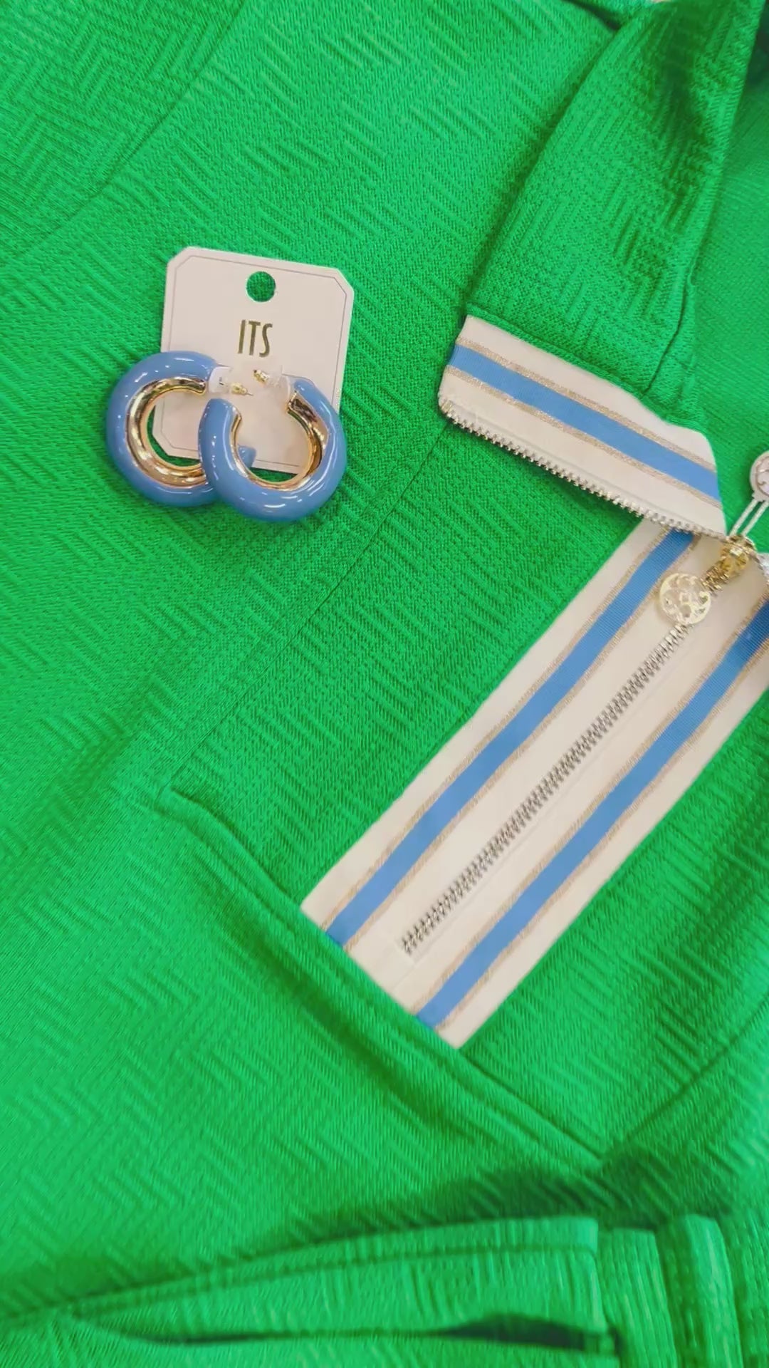 Women’s Kelly Green Mary Square Short Set