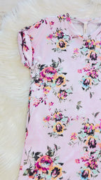 Girl’s Pink Floral top